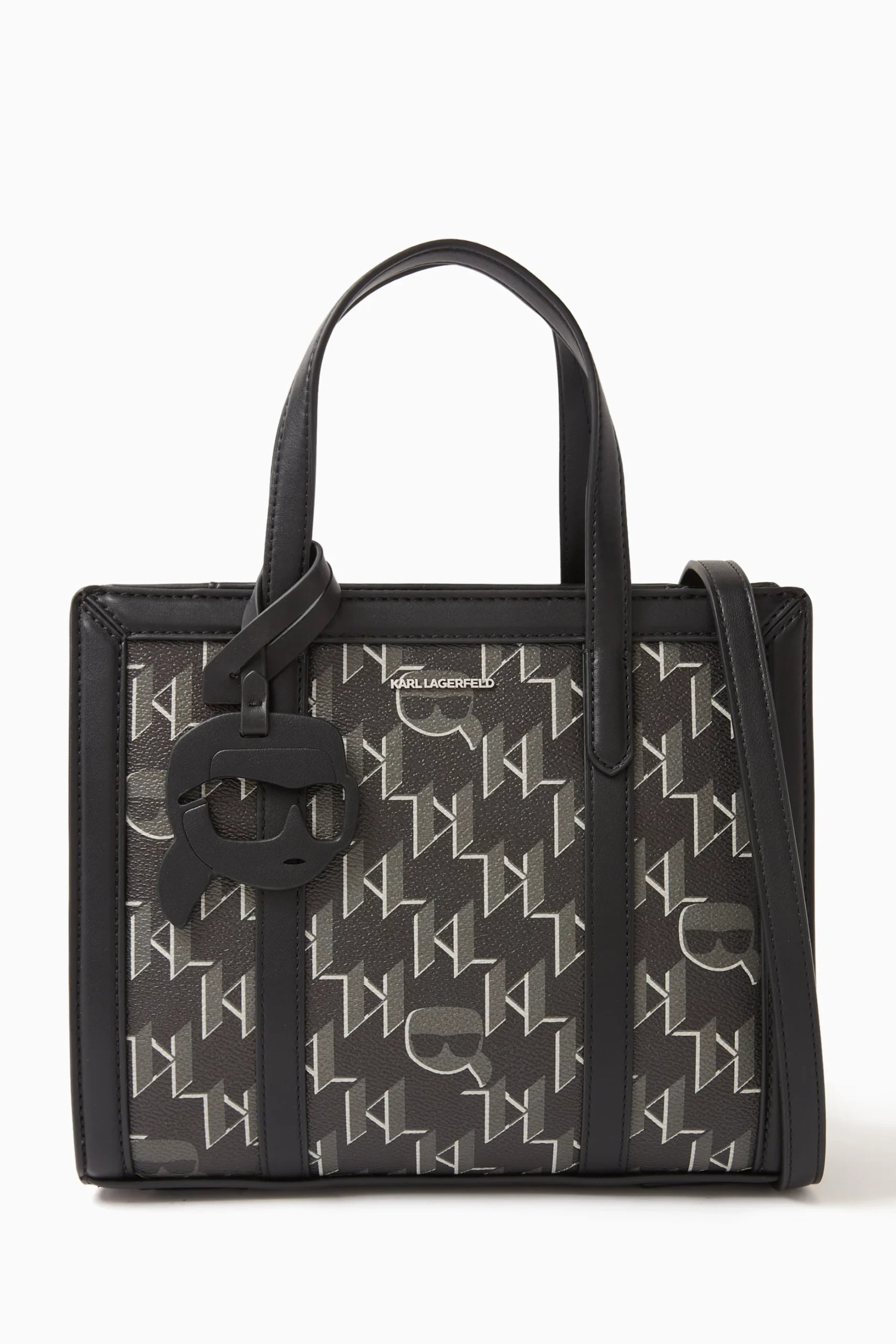 K/Ikonik 2.0 Monogram Tote Bag in black - Karl Lagerfeld product image 1