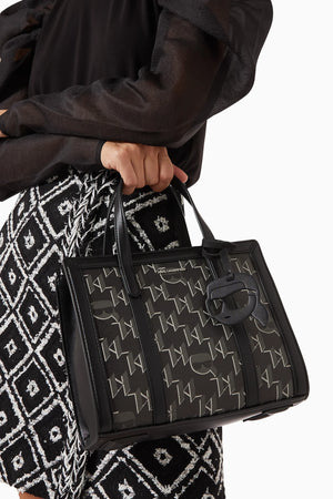K/Ikonik 2.0 Monogram Tote Bag in black - Karl Lagerfeld product image 4