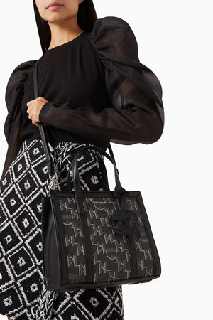 K/Ikonik 2.0 Monogram Tote Bag in black - Karl Lagerfeld product image 2