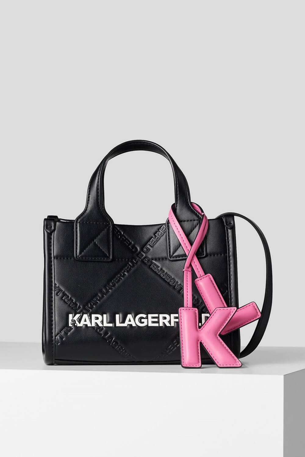 Karl Lagerfeld K/Skuare Embossed Small Tote Bag - Karl Lagerfeld product image 1