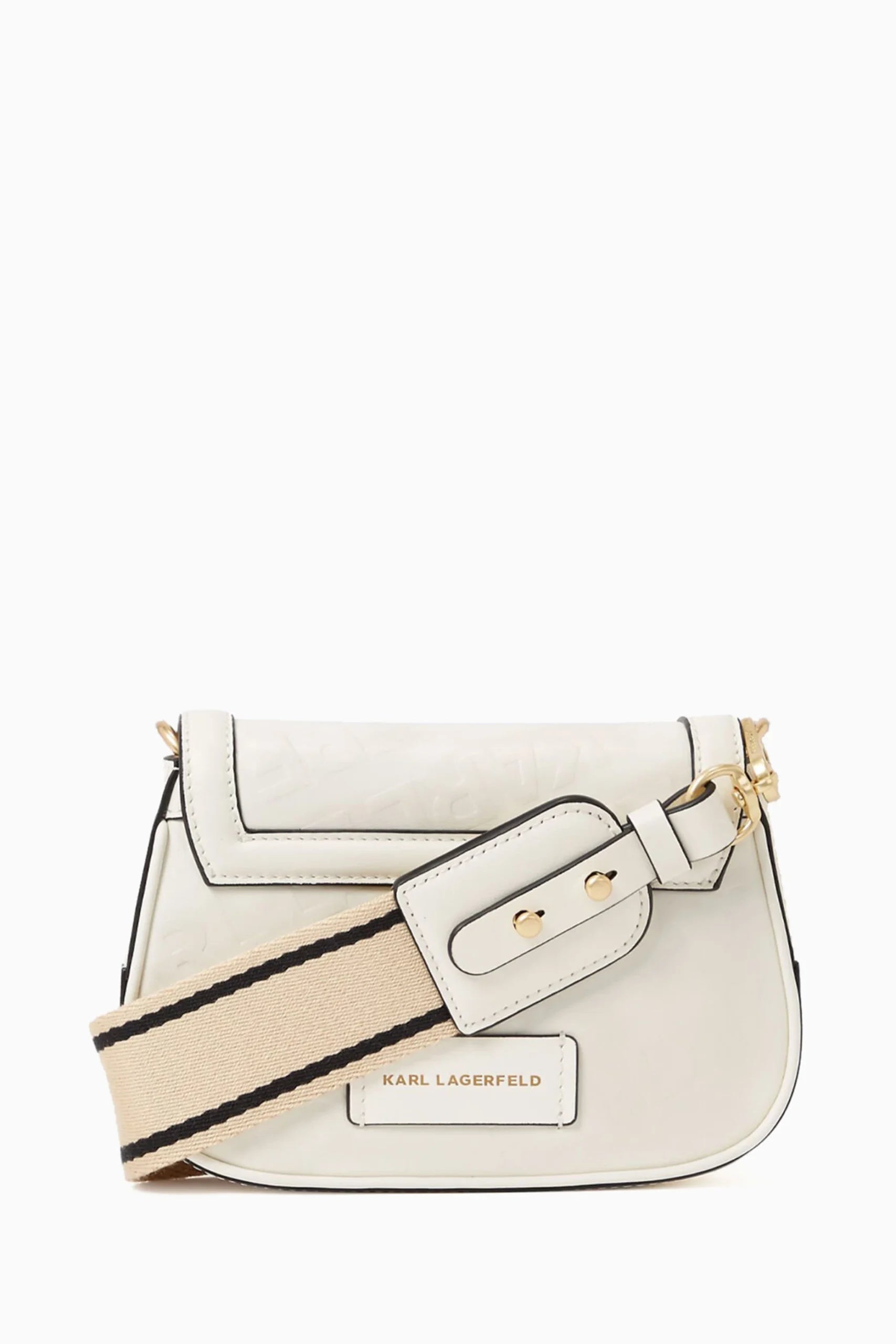 Karl Lagerfeld K/Letters embossed crossbody bag White - Karl Lagerfeld product image 2