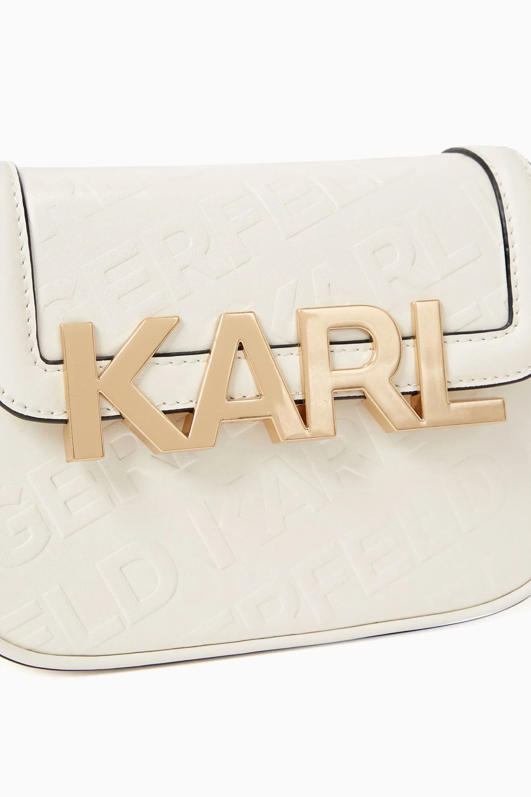 Karl Lagerfeld K/Letters embossed crossbody bag White - Karl Lagerfeld product image 4