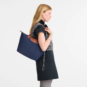 Le Pliage Original Medium Tote Bag Navy