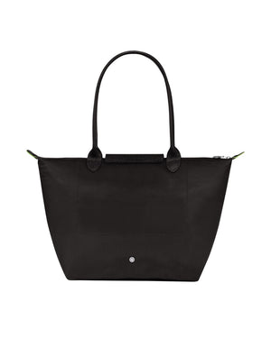 Le Pliage Green M Tote bag Black