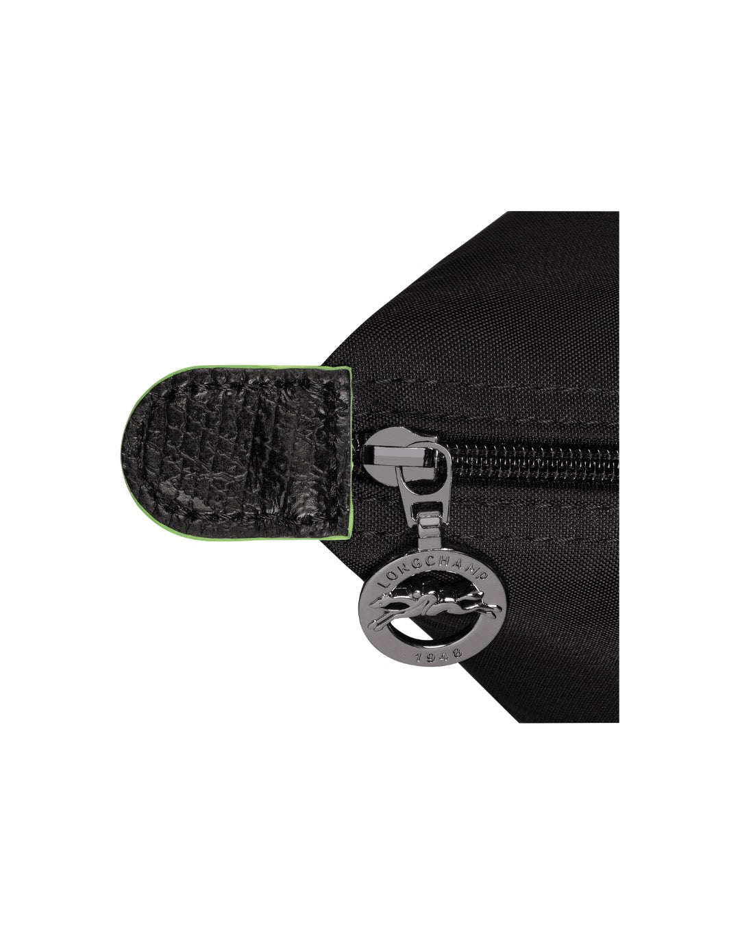 Le Pliage Green M Tote bag Black