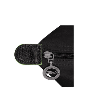 Le Pliage Green M Tote bag Black
