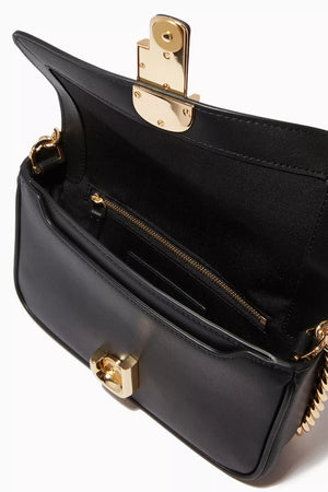 The J Marc Shoulder Bag in Leather Black - Marc Jacobs product image 6