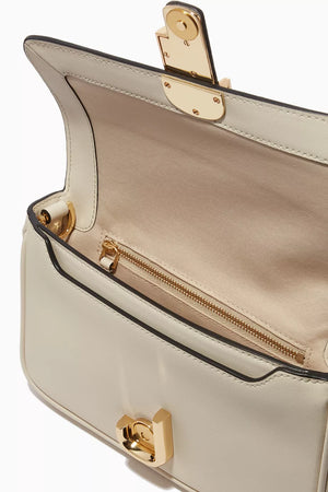 The J Marc Shoulder Bag in Leather White - Marc Jacobs product image 5