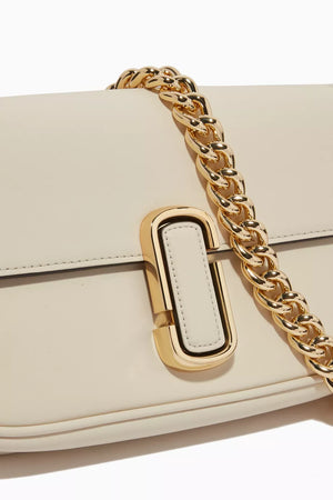 The J Marc Shoulder Bag in Leather White - Marc Jacobs product image 3