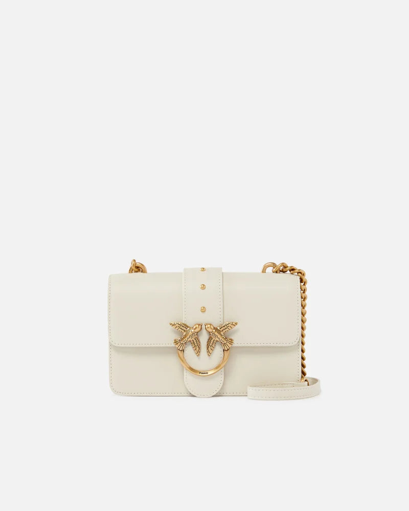 Pinko Love Mini Icon Simply shoulder bag White - Pinko product image 1