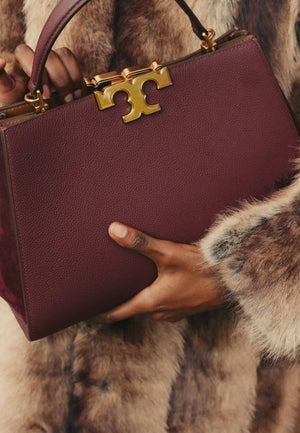Tory Burch Eleanor Top Handle Bag in burgundy - Tory Burch product image 2