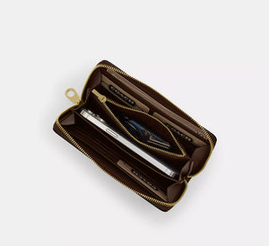 Long Zip Around Wallet in signature canvas – Original – Immediate Delivery Egypt