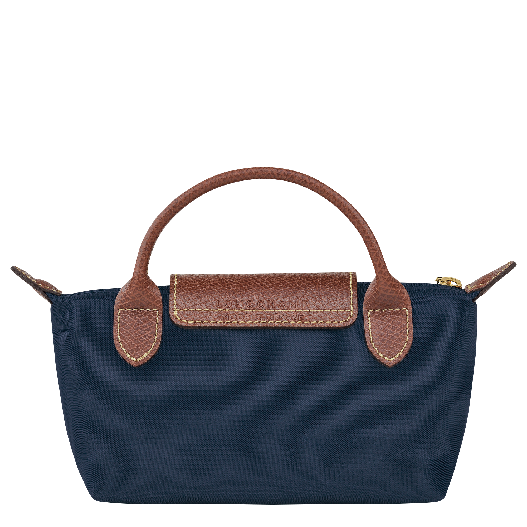 Le Pliage Original Pouch with handle Navy