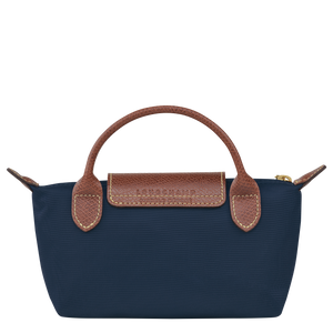 Le Pliage Original Pouch with handle Navy