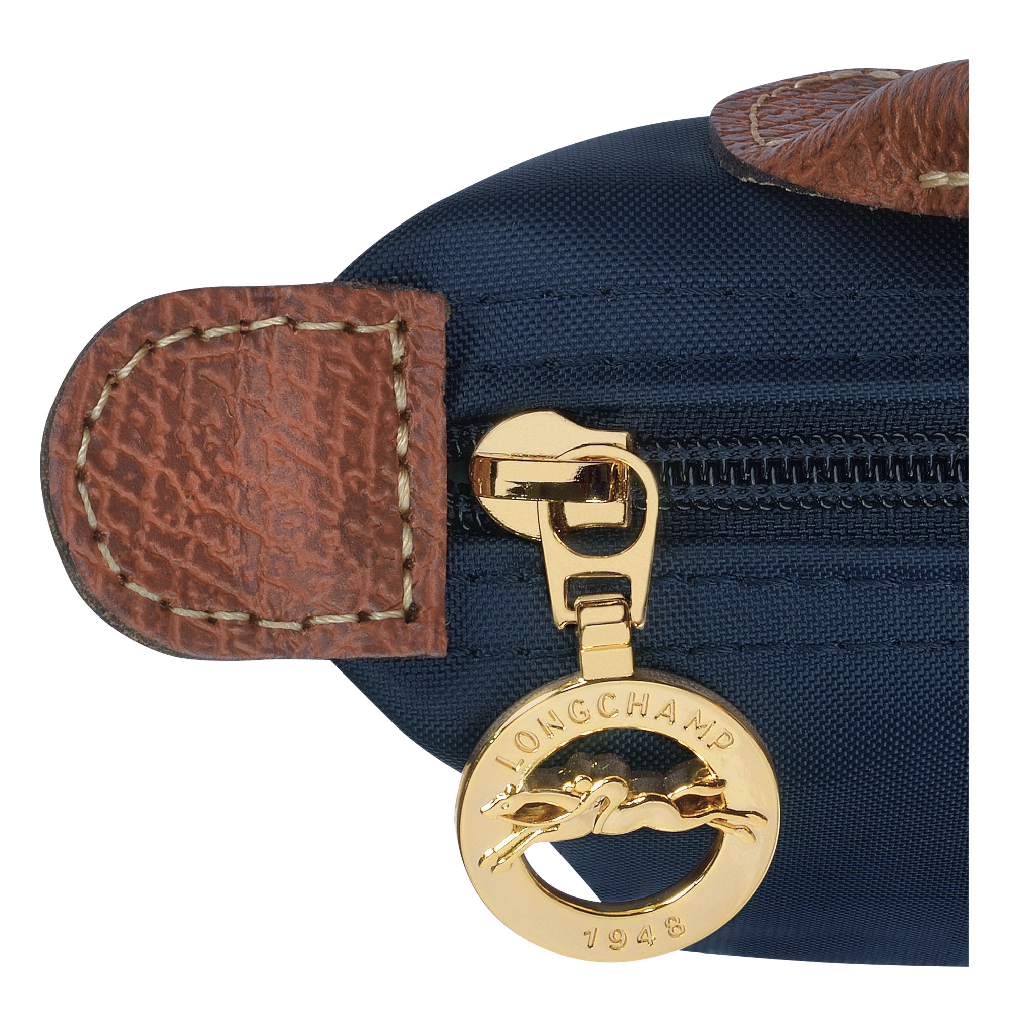 Le Pliage Original Pouch with handle Navy