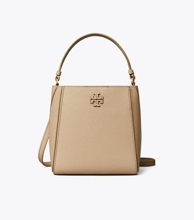 Tory Burch McGraw Small Bucket Bag Fresh Clay