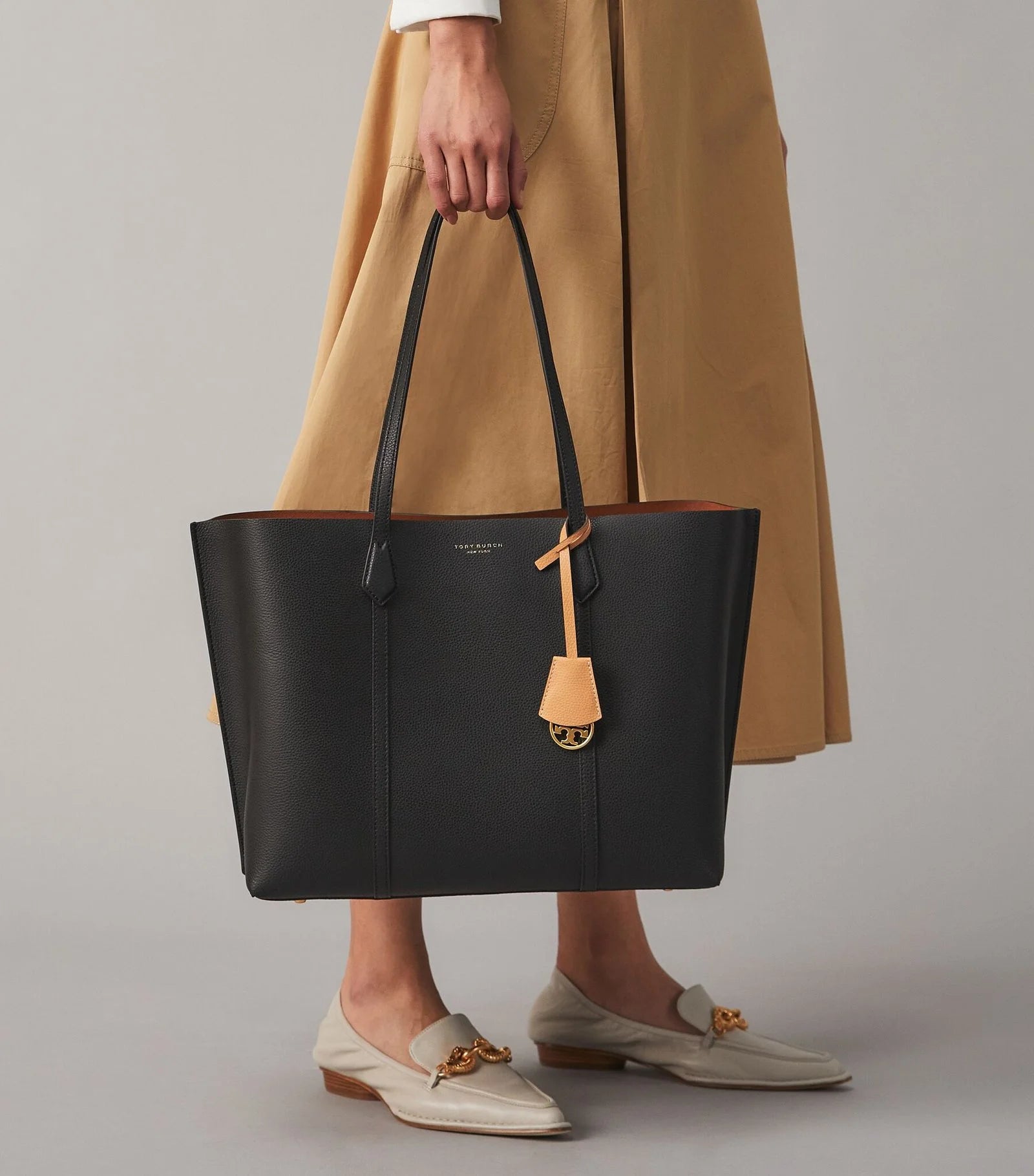 Tory Burch Perry Triple-compartment Tote Bag Black
