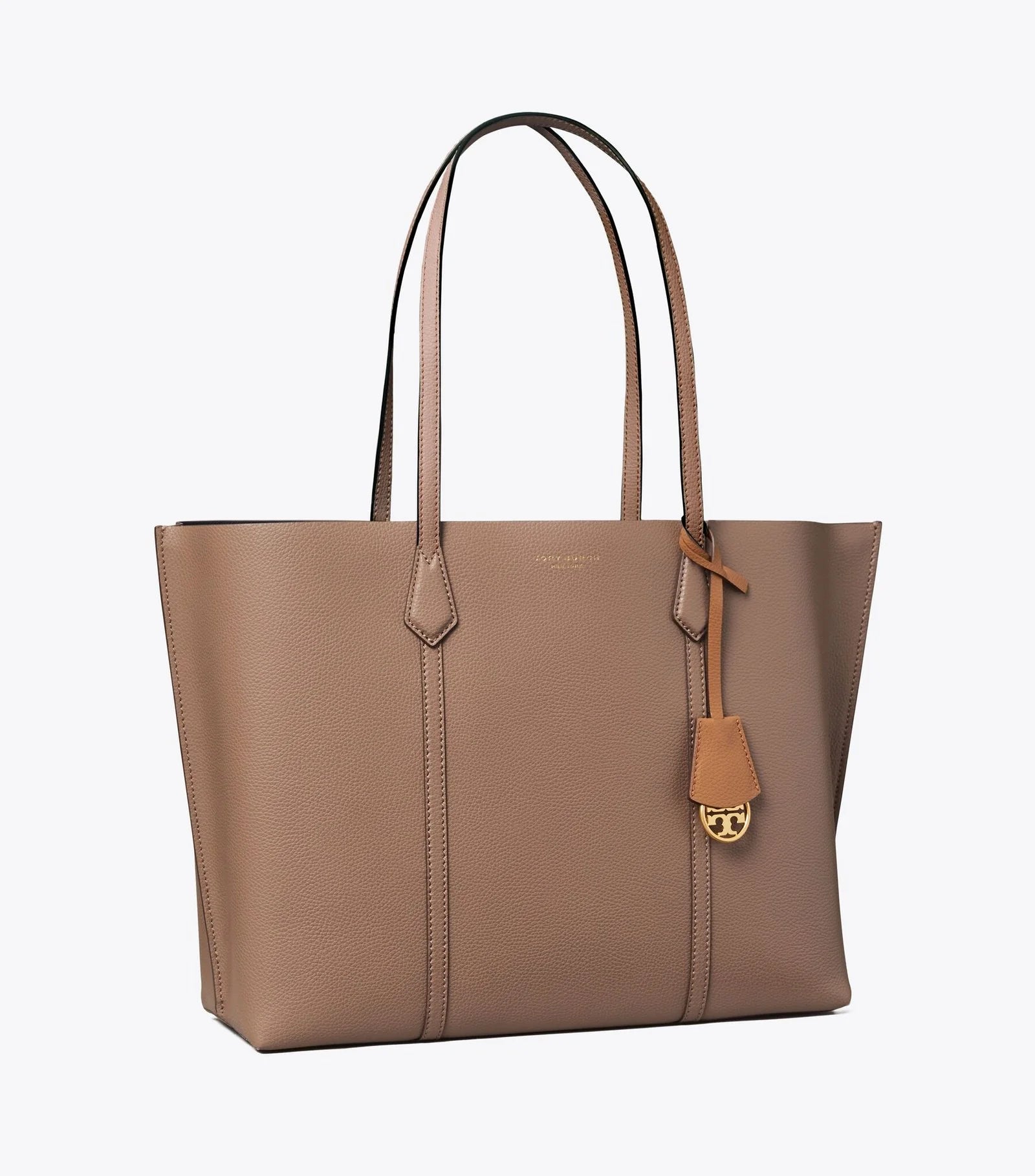 Tory Burch Perry Triple-compartment Tote Bag Clam Shell