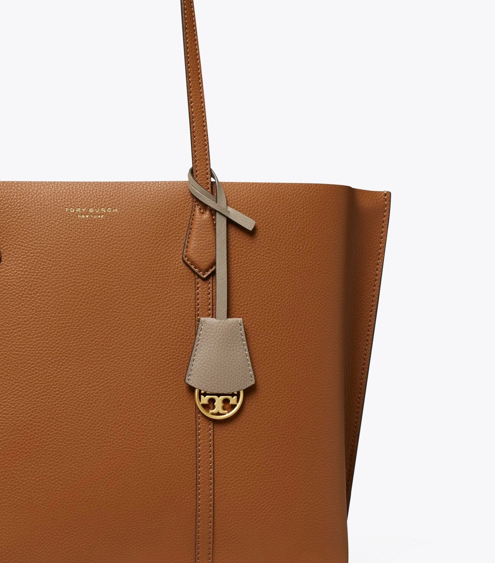 Tory Burch Perry Triple-compartment Tote Bag Light Umber