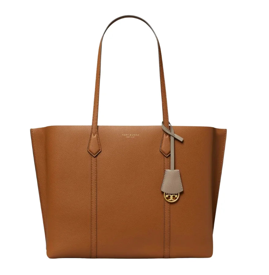 Tory Burch Perry Triple-compartment Tote Bag Light Umber