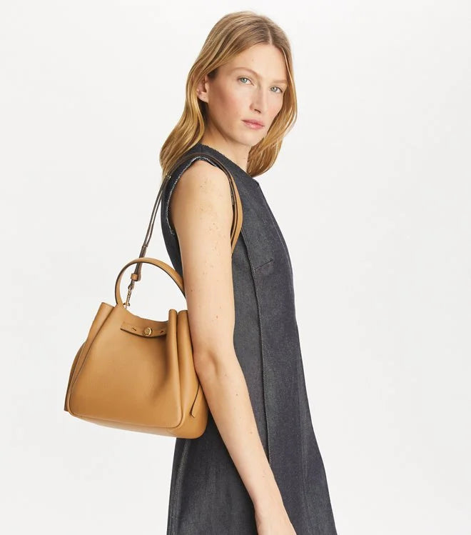 Tory Burch Romy Bucket Bag Tiramisu
