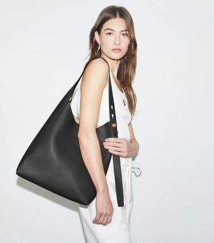 Tory Burch Romy Hobo Bag Black