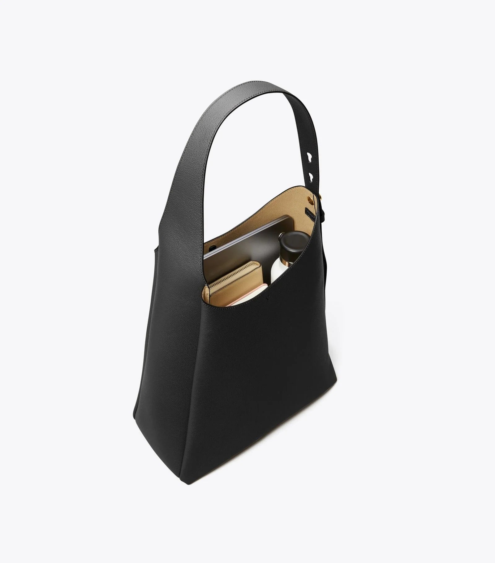 Tory Burch Romy Hobo Bag Black