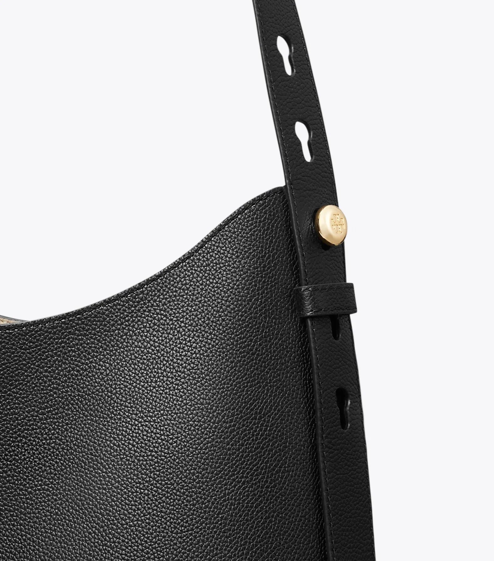 Tory Burch Romy Hobo Bag Black