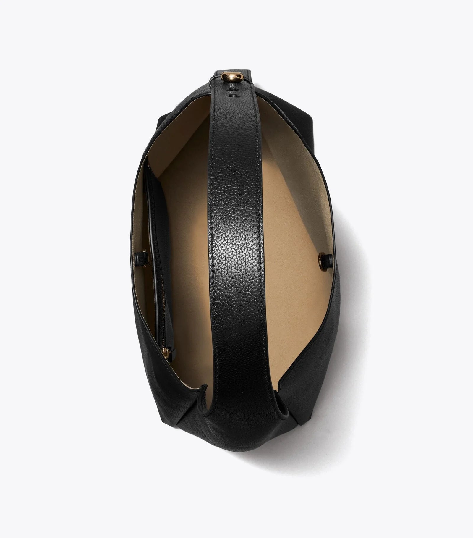Tory Burch Romy Hobo Bag Black