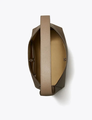 Tory Burch Romy Hobo Bag Wild Mushroom