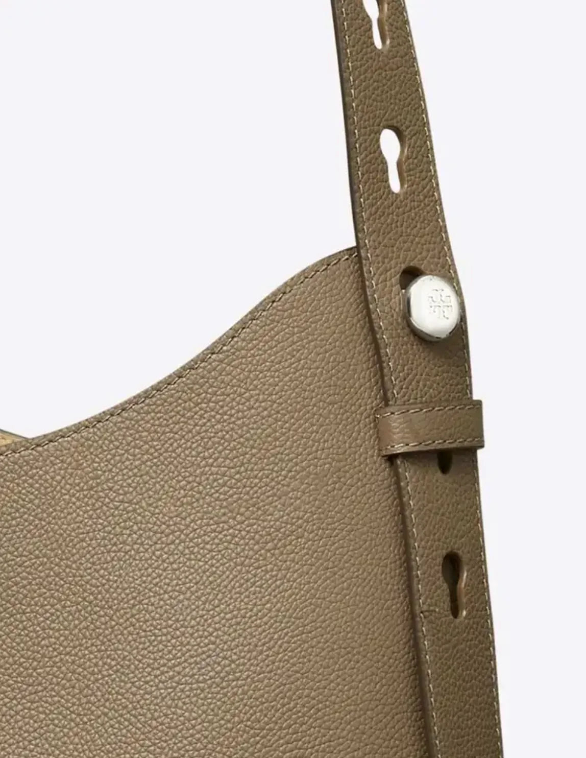 Tory Burch Romy Hobo Bag Wild Mushroom