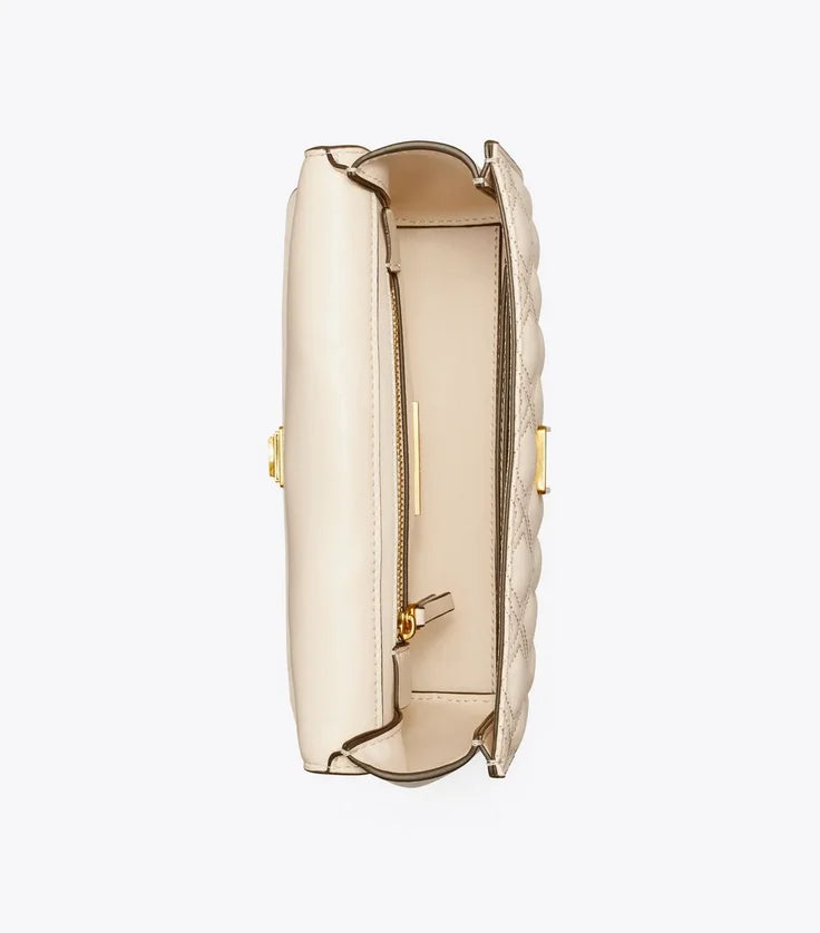 Tory Burch Small Fleming Convertible Shoulder Bag New Cream