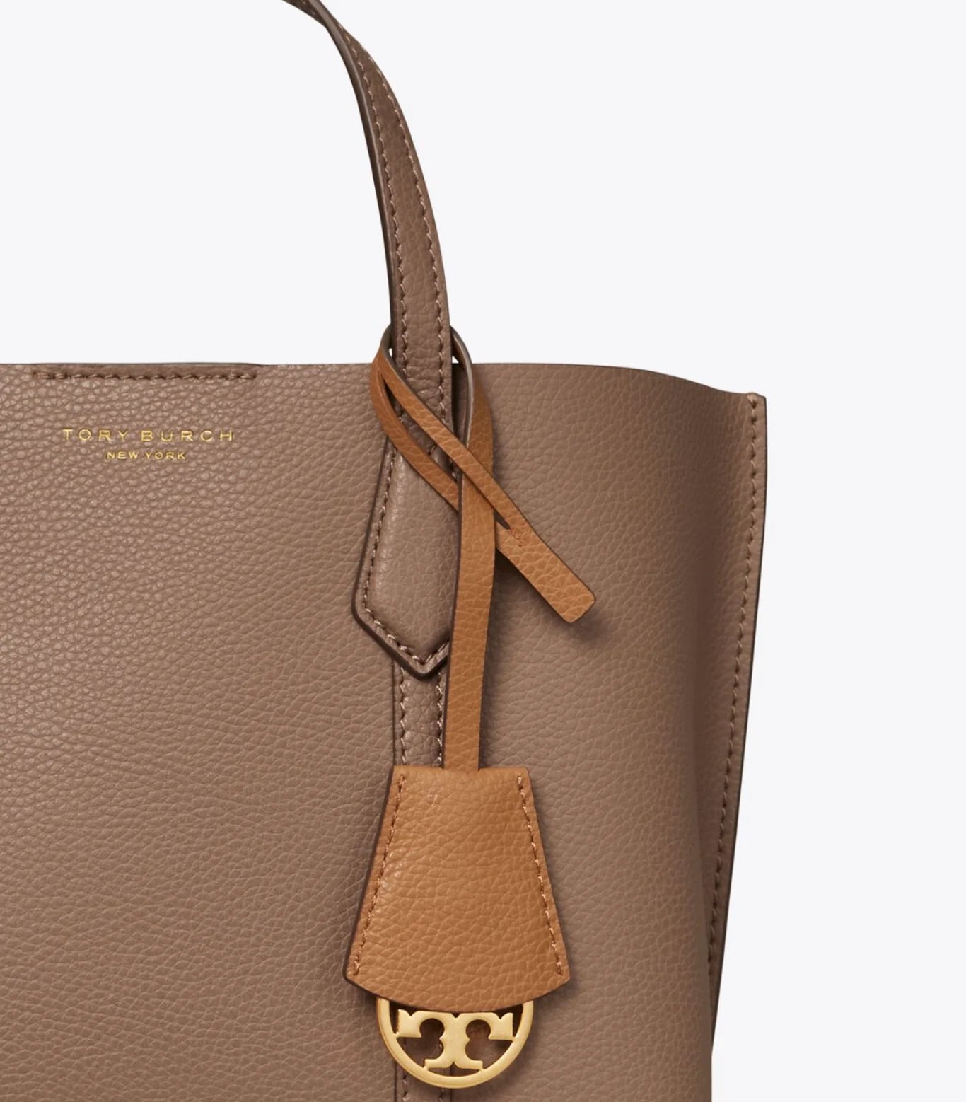Tory Burch Small Perry Triple-compartment Tote Bag Clam Shell