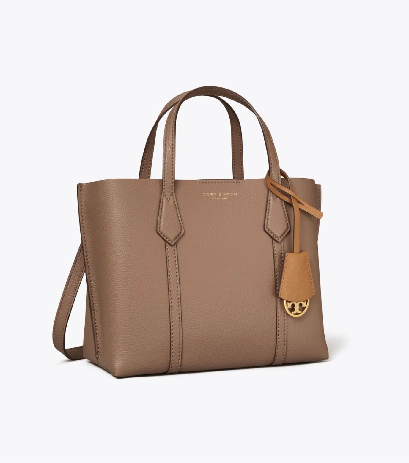 Tory Burch Small Perry Triple-compartment Tote Bag Clam Shell