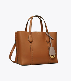 Tory Burch Small Perry Triple-compartment Tote Bag Light Umber