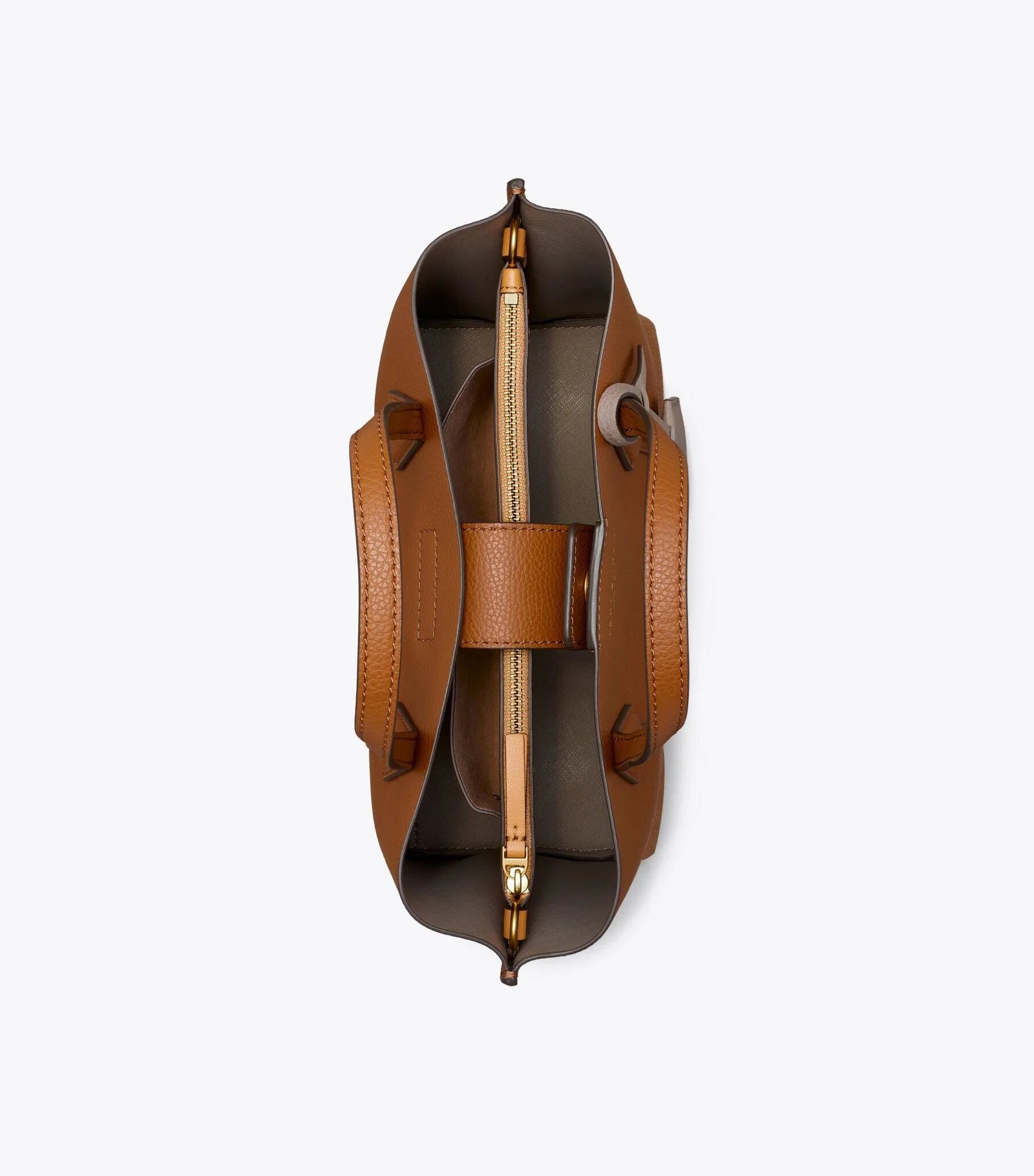 Tory Burch Small Perry Triple-compartment Tote Bag Light Umber