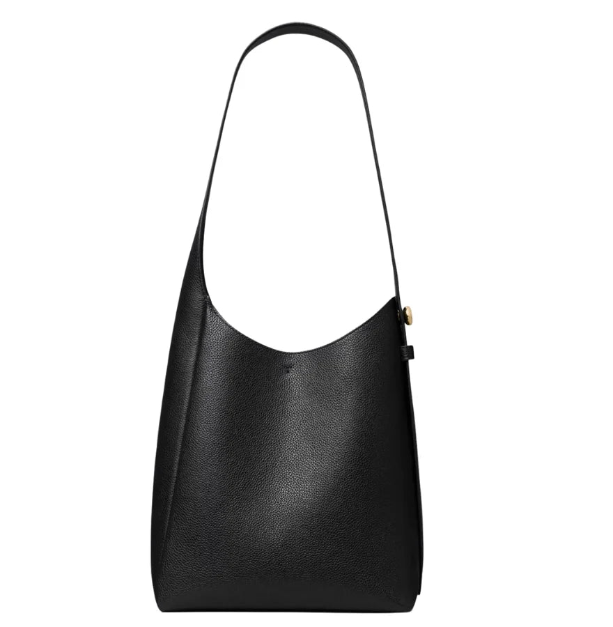 Tory Burch Small Romy Hobo Bag Black