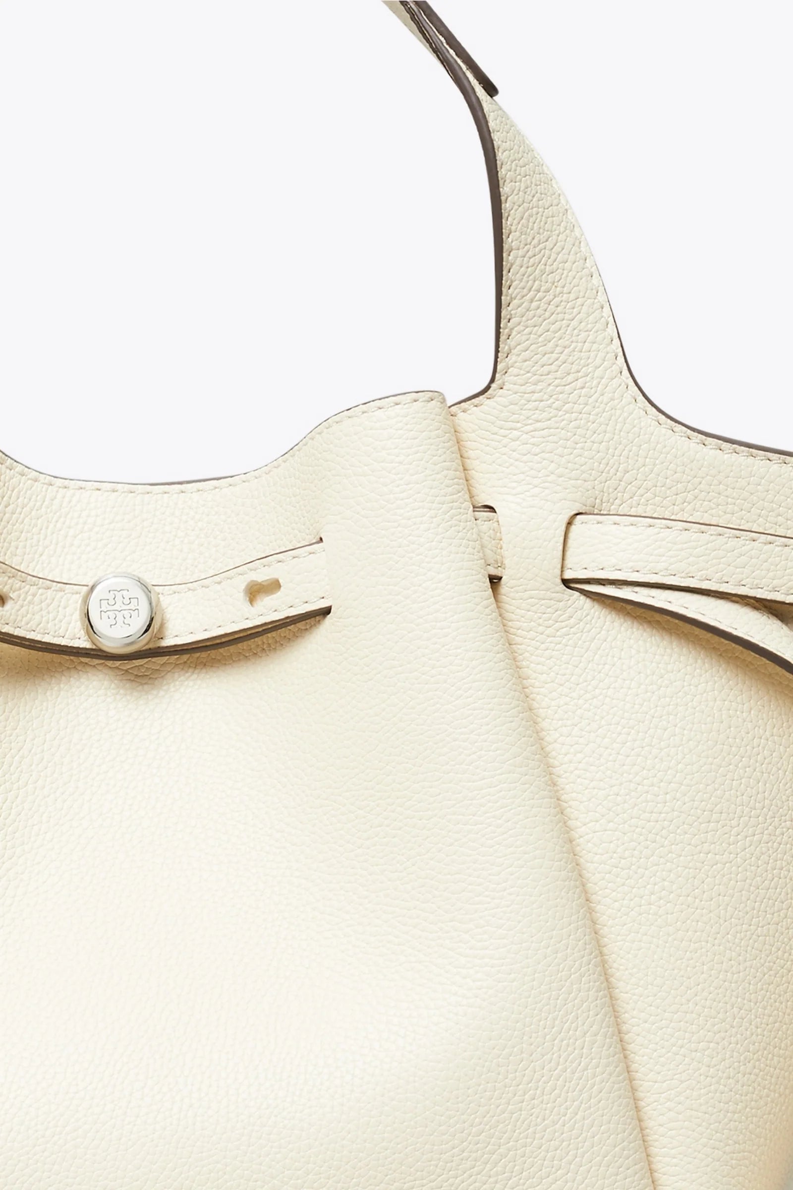 Tory Burch Small Romy Tote Light Cream