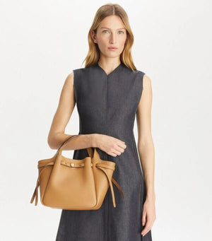 Tory Burch Small Romy Tote Tiramisu