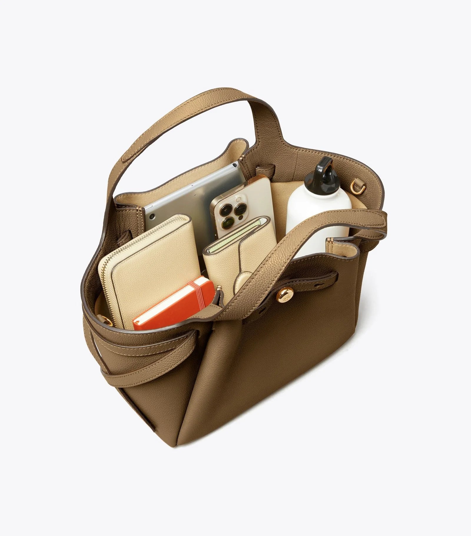 Tory Burch Small Romy Tote Wild Mushroom