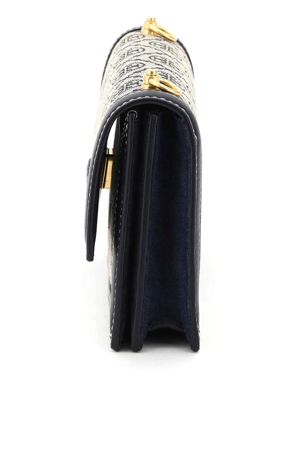 Tory Burch T Monogram Jacquard Mini Shoulder Bag Navy
