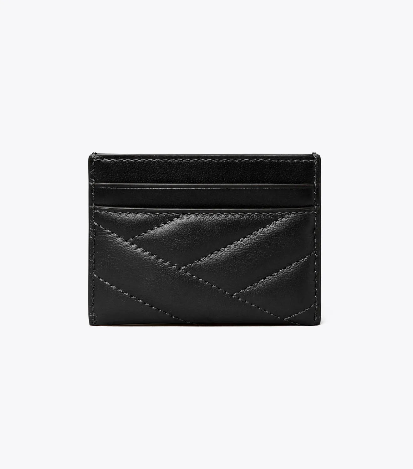 Kira Chevron Card Case Black