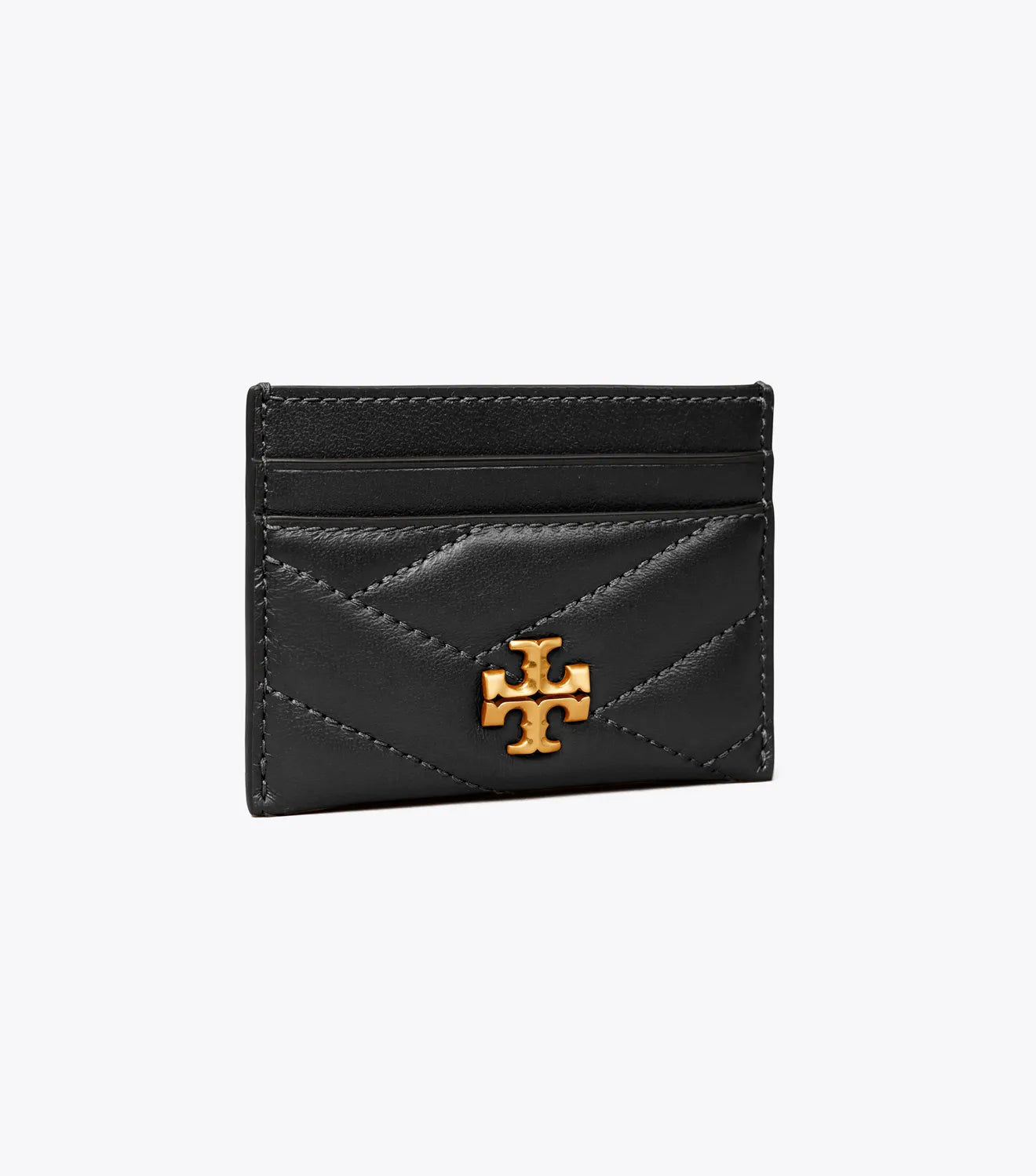 Kira Chevron Card Case Black