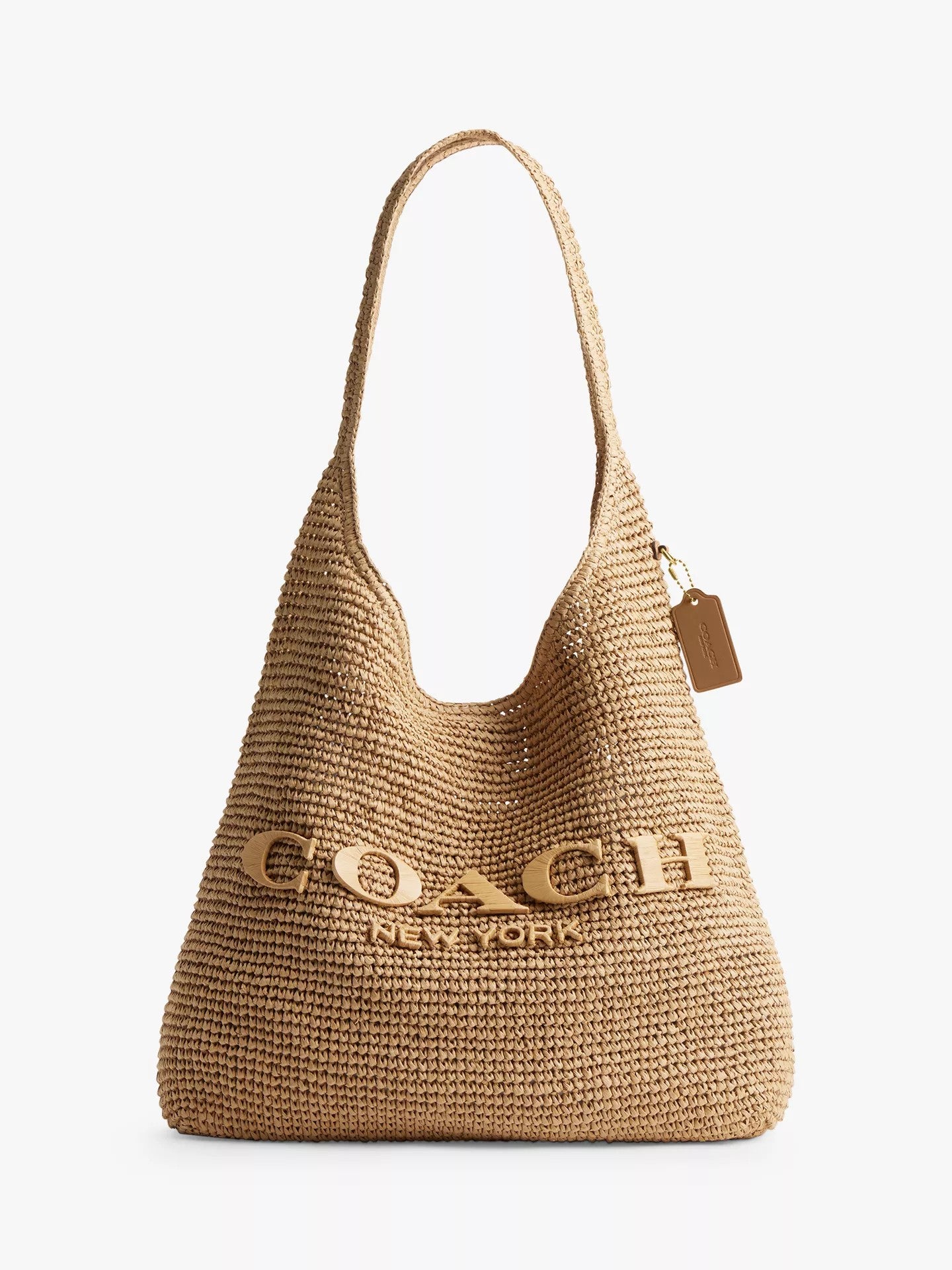 Brooklyn Shoulder Bag 39 Brass/Natural