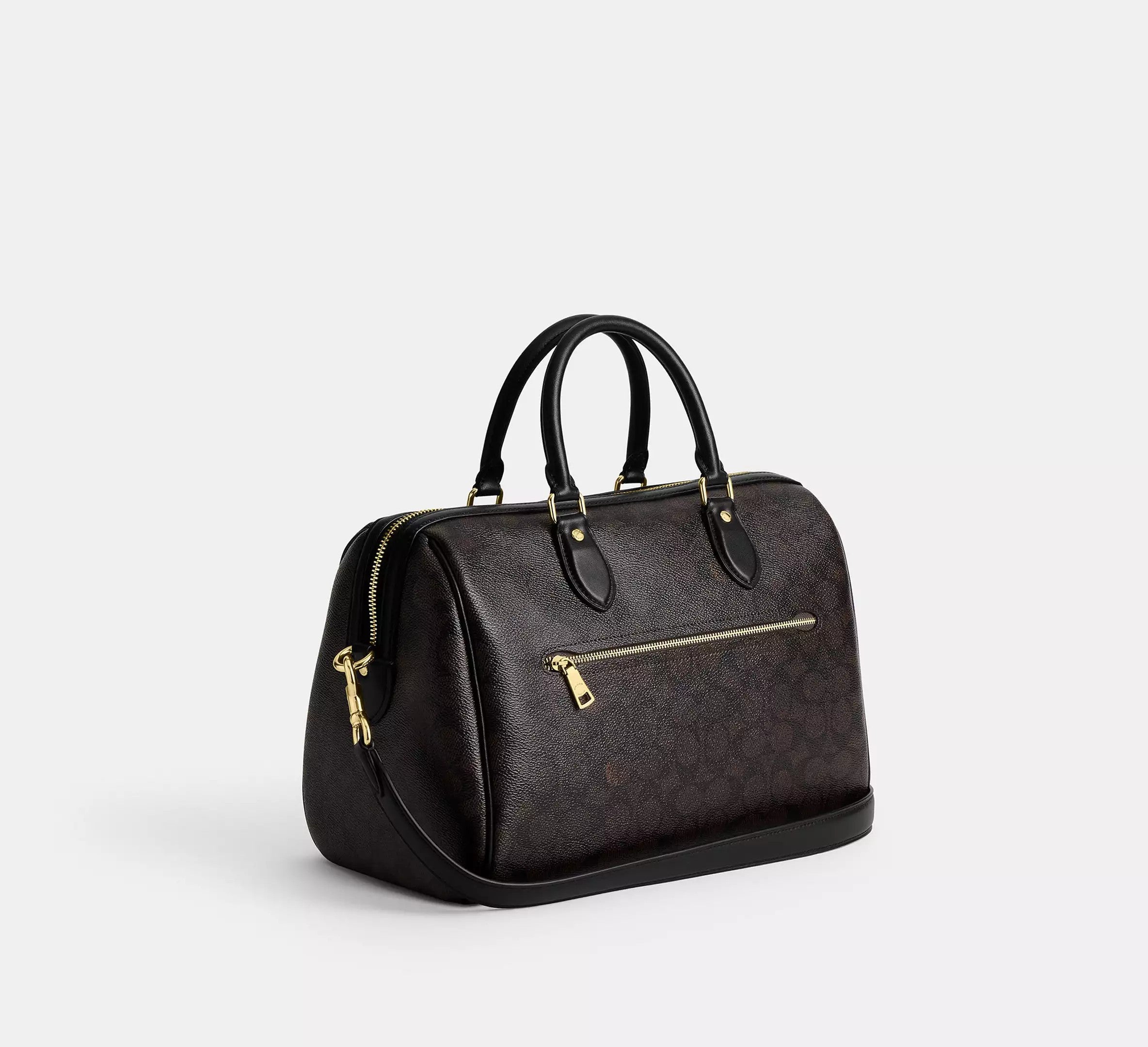 Rowan Large Satchel Bag In Signature Canvas