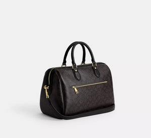 Rowan Large Satchel Bag In Signature Canvas