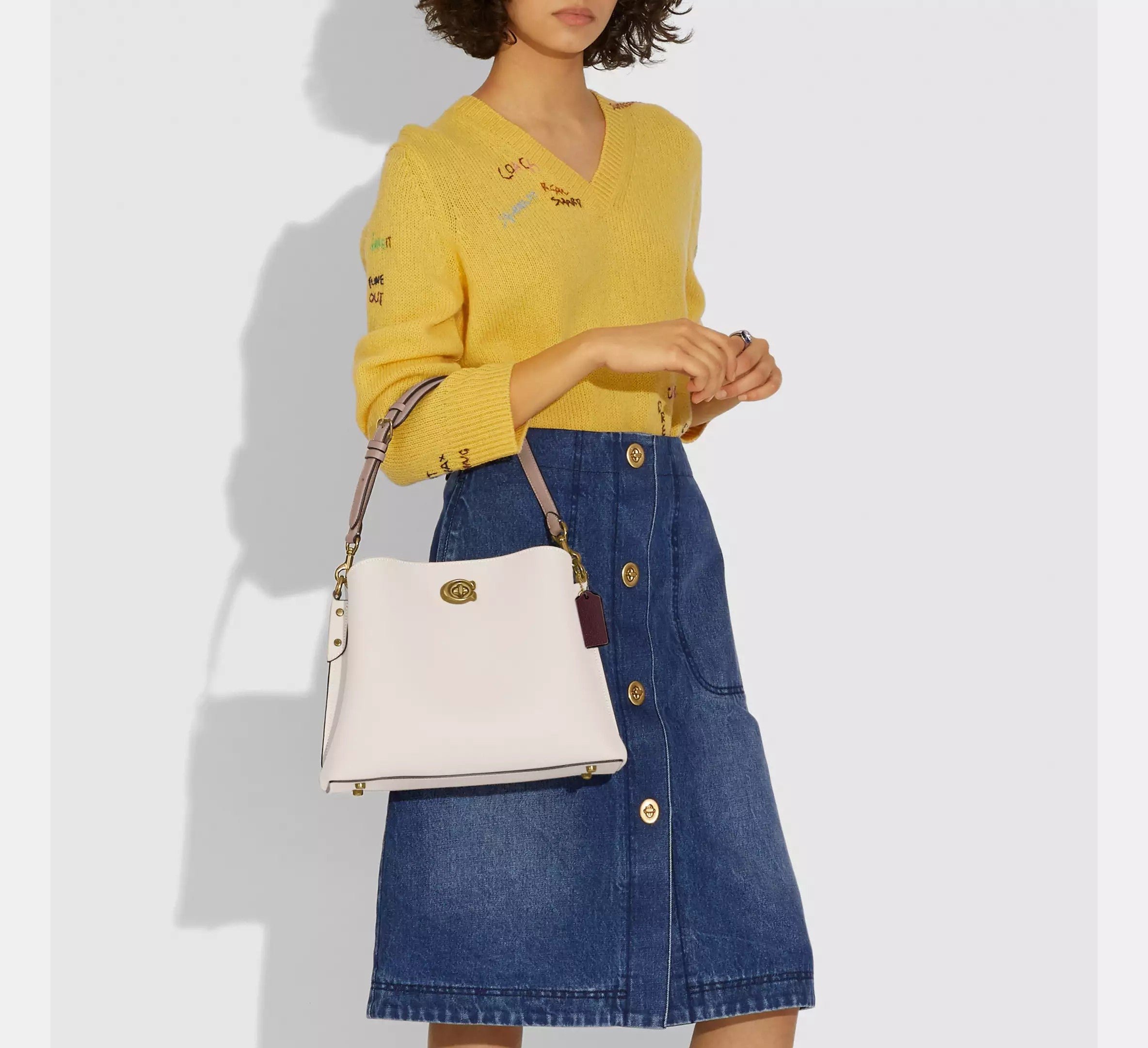 Willow Shoulder Bag In Colorblock