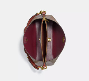 Willow Shoulder Bag In Signature Canvas