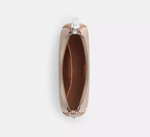 Teri Shoulder Bag In Signature Canvas /Silver/Sand/Taupe
