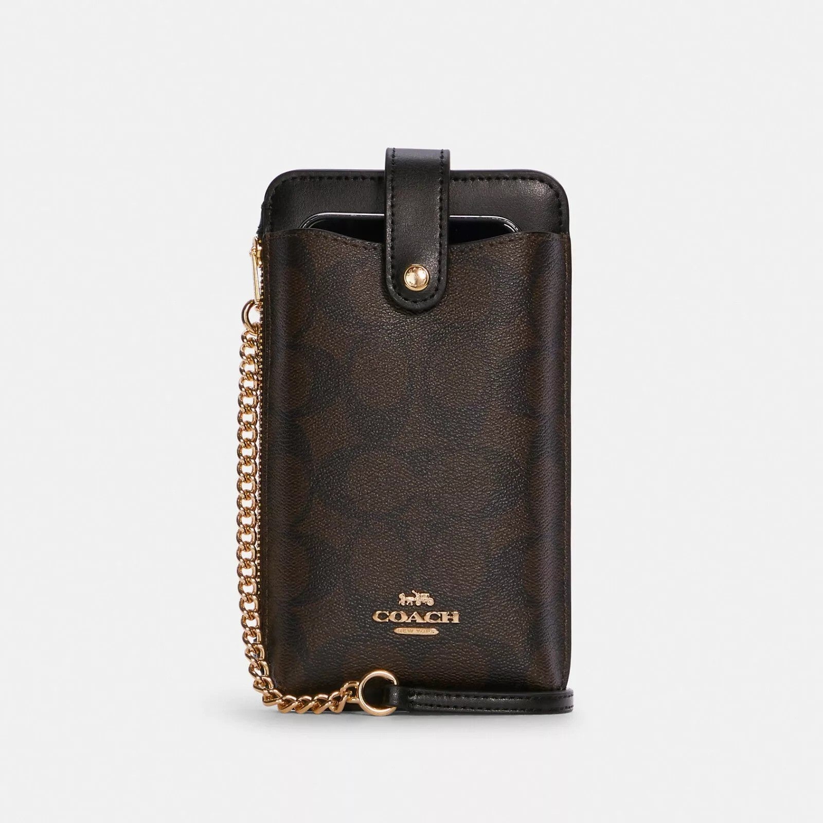 Phone Crossbody In Signature Canvas